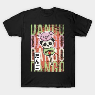 Dango pig panda parrot T-Shirt